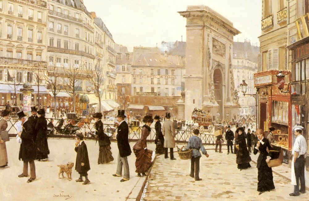 Le Boulevard St. Denis, Parigi, 1875